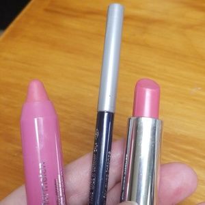 Clinique lip color and eyeliner